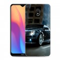 Дизайнерский силиконовый с усиленными углами чехол для Xiaomi RedMi 8A Cadillac