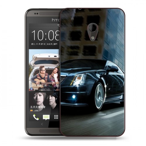 Дизайнерский пластиковый чехол для HTC Desire 700 Cadillac