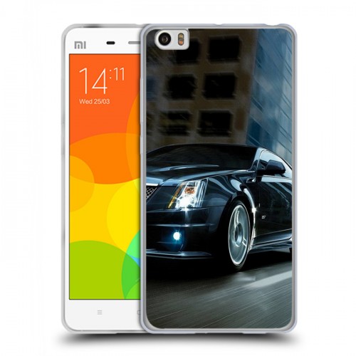 Дизайнерский силиконовый чехол для Xiaomi Mi Note Cadillac