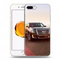 Дизайнерский пластиковый чехол для Iphone 7 Plus / 8 Plus Cadillac