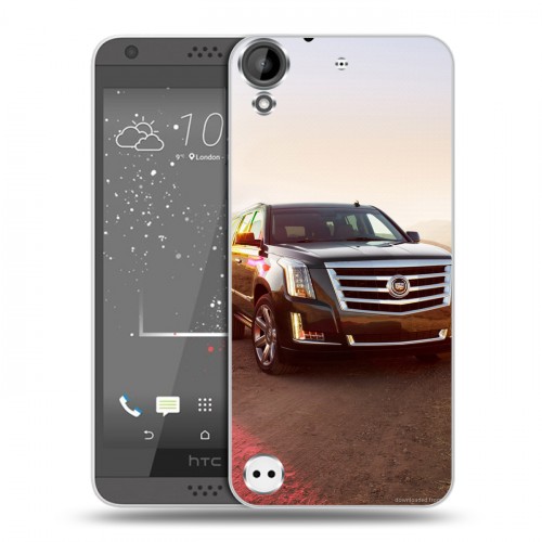 Дизайнерский пластиковый чехол для HTC Desire 530 Cadillac