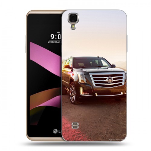 Дизайнерский пластиковый чехол для LG X Style Cadillac