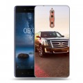 Дизайнерский пластиковый чехол для Nokia 8 Cadillac