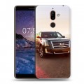 Дизайнерский пластиковый чехол для Nokia 7 Plus Cadillac