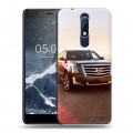 Дизайнерский пластиковый чехол для Nokia 5.1 Cadillac