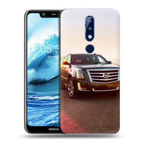 Дизайнерский силиконовый чехол для Nokia 5.1 Plus Cadillac