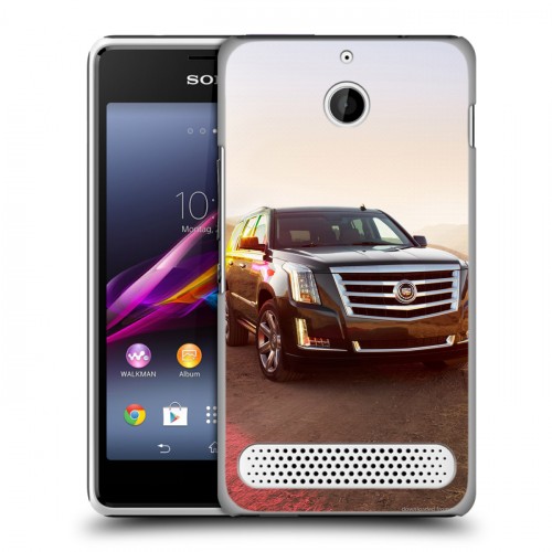 Дизайнерский силиконовый чехол для Sony Xperia E1 Cadillac