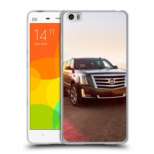 Дизайнерский силиконовый чехол для Xiaomi Mi Note Cadillac