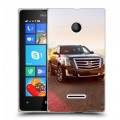 Дизайнерский пластиковый чехол для Microsoft Lumia 435 Cadillac