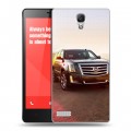 Дизайнерский силиконовый чехол для Xiaomi RedMi Note Cadillac