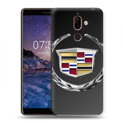 Дизайнерский пластиковый чехол для Nokia 7 Plus Cadillac