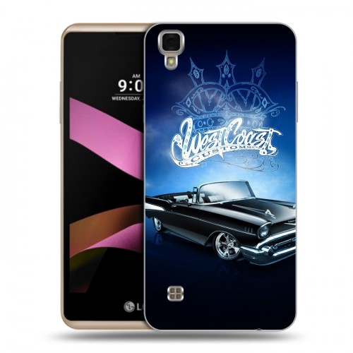 Дизайнерский пластиковый чехол для LG X Style Cadillac