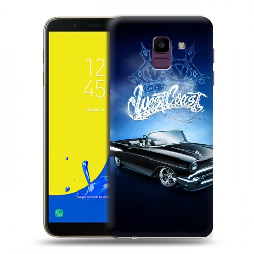 Дизайнерский пластиковый чехол для Samsung Galaxy J6 Cadillac