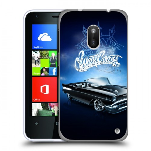 Дизайнерский пластиковый чехол для Nokia Lumia 620 Cadillac