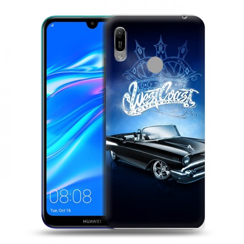 Дизайнерский пластиковый чехол для Huawei Y6 (2019) Cadillac