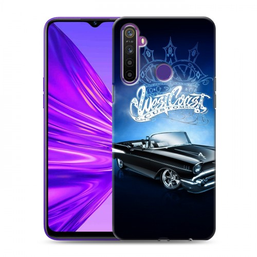 Дизайнерский силиконовый чехол для Realme 5 Cadillac