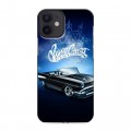 Дизайнерский пластиковый чехол для Iphone 12 Mini Cadillac