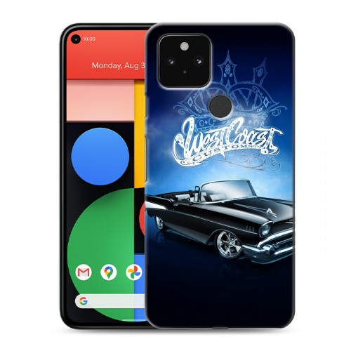 Дизайнерский пластиковый чехол для Google Pixel 5 Cadillac