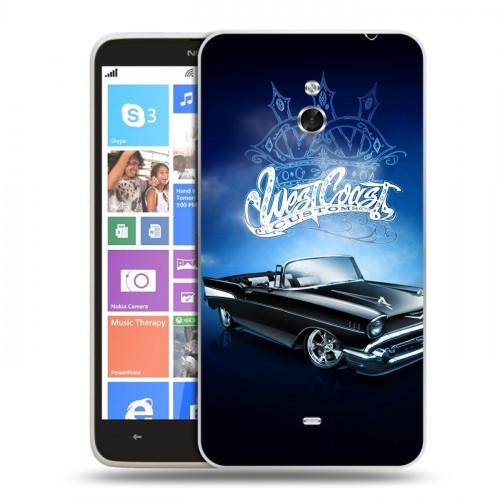 Дизайнерский пластиковый чехол для Nokia Lumia 1320 Cadillac