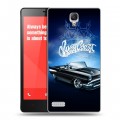 Дизайнерский силиконовый чехол для Xiaomi RedMi Note Cadillac