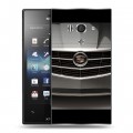 Дизайнерский пластиковый чехол для Sony Xperia acro S Cadillac