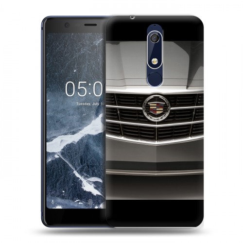 Дизайнерский пластиковый чехол для Nokia 5.1 Cadillac