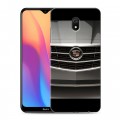 Дизайнерский силиконовый с усиленными углами чехол для Xiaomi RedMi 8A Cadillac