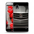 Дизайнерский пластиковый чехол для LG Optimus G Cadillac