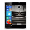 Дизайнерский пластиковый чехол для Microsoft Lumia 435 Cadillac