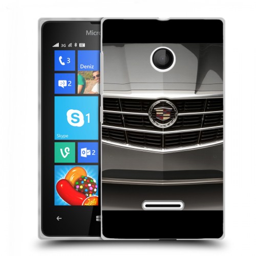 Дизайнерский пластиковый чехол для Microsoft Lumia 435 Cadillac