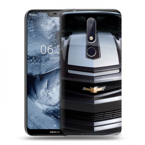 Дизайнерский пластиковый чехол для Nokia 6.1 Plus Chevrolet