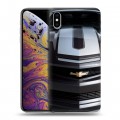 Дизайнерский силиконовый чехол для Iphone Xs Max Chevrolet