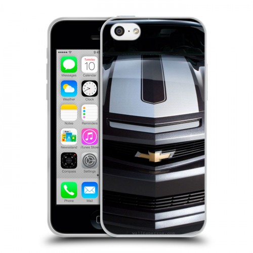 Дизайнерский пластиковый чехол для Iphone 5c Chevrolet