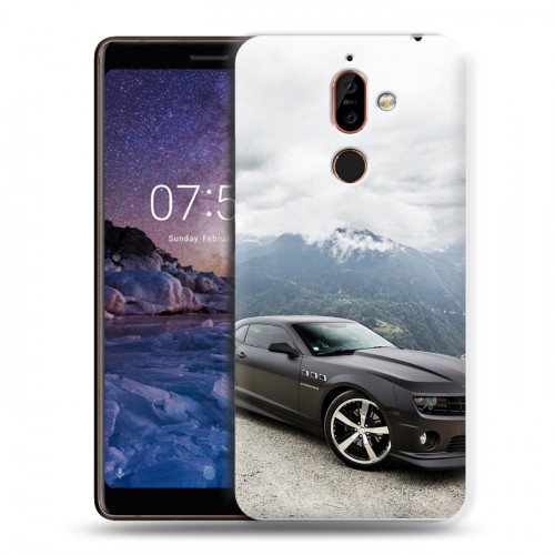 Дизайнерский пластиковый чехол для Nokia 7 Plus Chevrolet