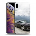 Дизайнерский силиконовый чехол для Iphone Xs Max Chevrolet