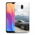 Дизайнерский силиконовый с усиленными углами чехол для Xiaomi RedMi 8A Chevrolet