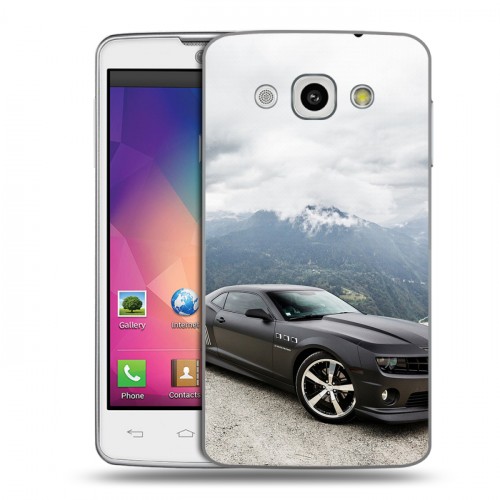 Дизайнерский пластиковый чехол для LG L60 Chevrolet