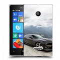 Дизайнерский пластиковый чехол для Microsoft Lumia 435 Chevrolet