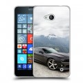 Дизайнерский пластиковый чехол для Microsoft Lumia 640 Chevrolet