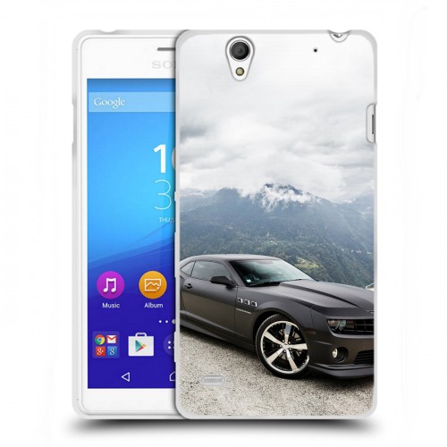 Дизайнерский пластиковый чехол для Sony Xperia C4 Chevrolet