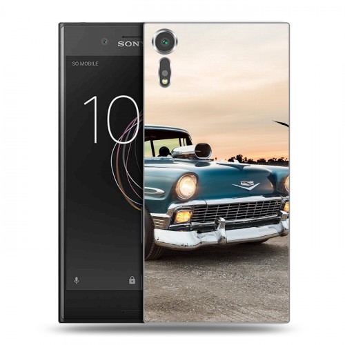 Дизайнерский пластиковый чехол для Sony Xperia XZs Chevrolet