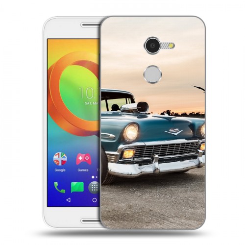 Дизайнерский силиконовый чехол для Alcatel A3 Chevrolet