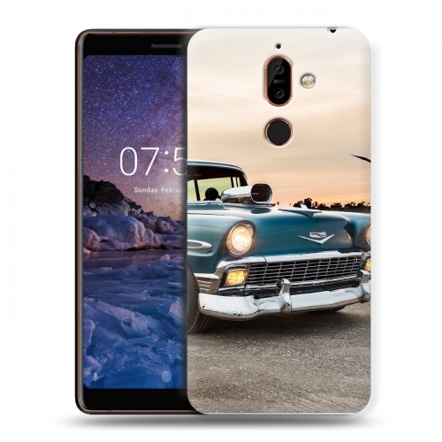 Дизайнерский пластиковый чехол для Nokia 7 Plus Chevrolet