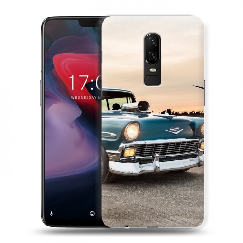 Дизайнерский пластиковый чехол для OnePlus 6 Chevrolet