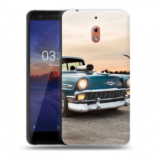 Дизайнерский пластиковый чехол для Nokia 2.1 Chevrolet