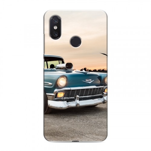 Дизайнерский пластиковый чехол для Xiaomi Mi8 Chevrolet