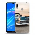 Дизайнерский пластиковый чехол для Huawei Y6 (2019) Chevrolet