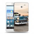 Дизайнерский пластиковый чехол для Huawei Ascend D2 Chevrolet