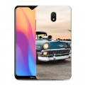 Дизайнерский силиконовый с усиленными углами чехол для Xiaomi RedMi 8A Chevrolet