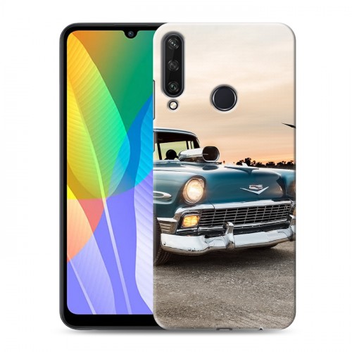 Дизайнерский пластиковый чехол для Huawei Y6p Chevrolet